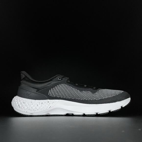 Under Armour Charged Escape 4 Men’s 10 Black White Running Shoe Athletic Sneaker - Picture 5 of 7